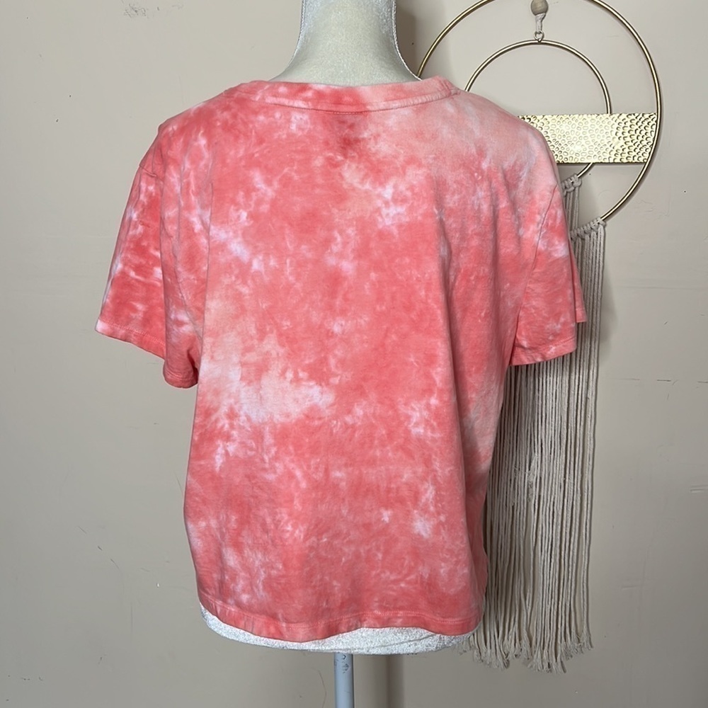 Wild fable • tie dye shirt sleeve cropped tee - Picture 3 of 7